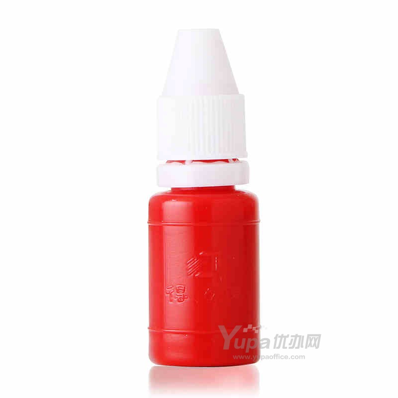 得力 原子印油（紅）9873 10ml